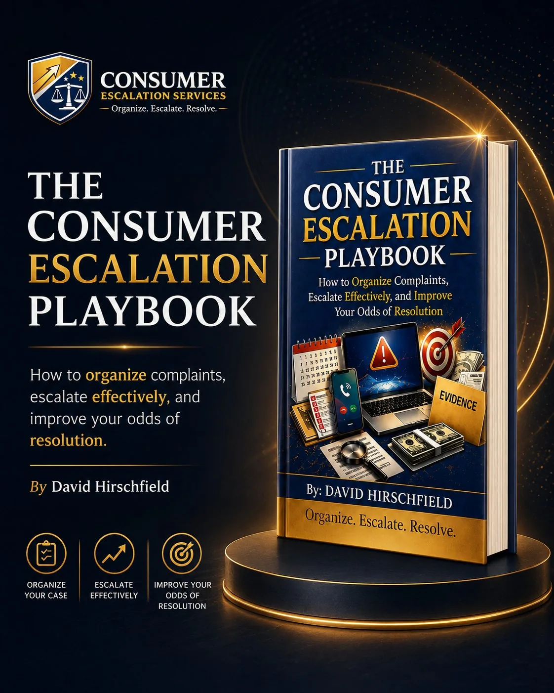 The Consumer Escalation Playbook — book cover